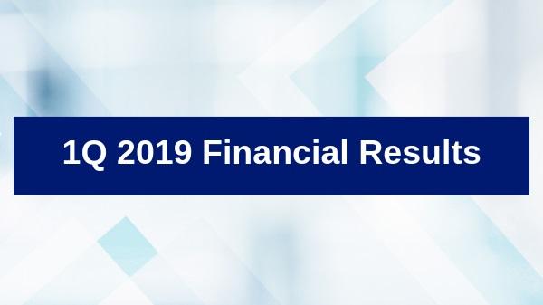 Q1 2019 Financial Results Thumbnail